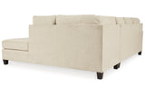 Abinger Natural 2-Piece Sleeper Sectional with Chaise