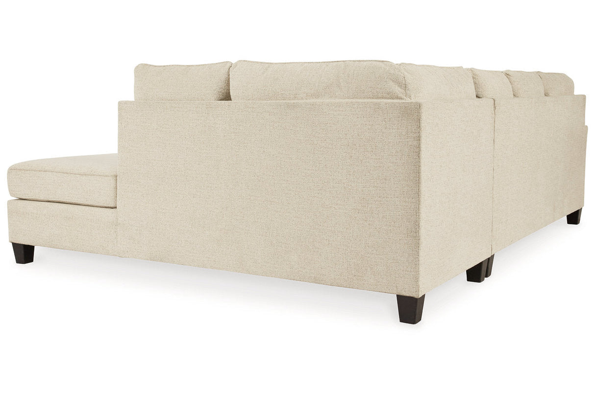 Abinger Natural 2-Piece Sectional with Chaise