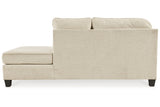 Abinger Natural 2-Piece Sleeper Sectional with Chaise