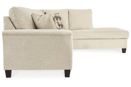 Abinger Natural 2-Piece Sectional with Chaise