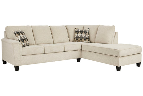 Abinger Natural 2-Piece RAF Chaise Sectional