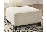 Abinger Natural Oversized Accent Ottoman