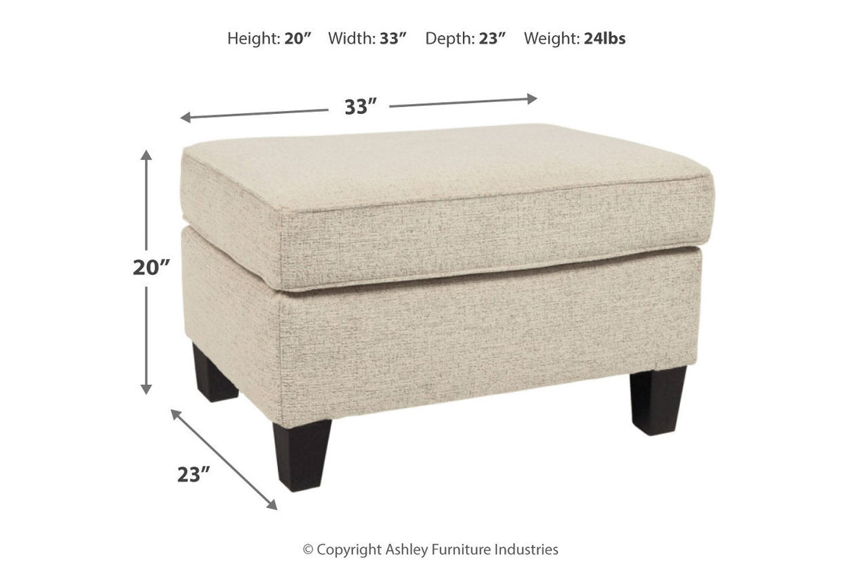 Abinger Natural Ottoman