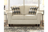 Abinger Natural Queen Sofa Sleeper and Loveseat