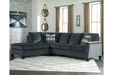 Abinger Smoke 2-Piece LAF Chaise Sectional