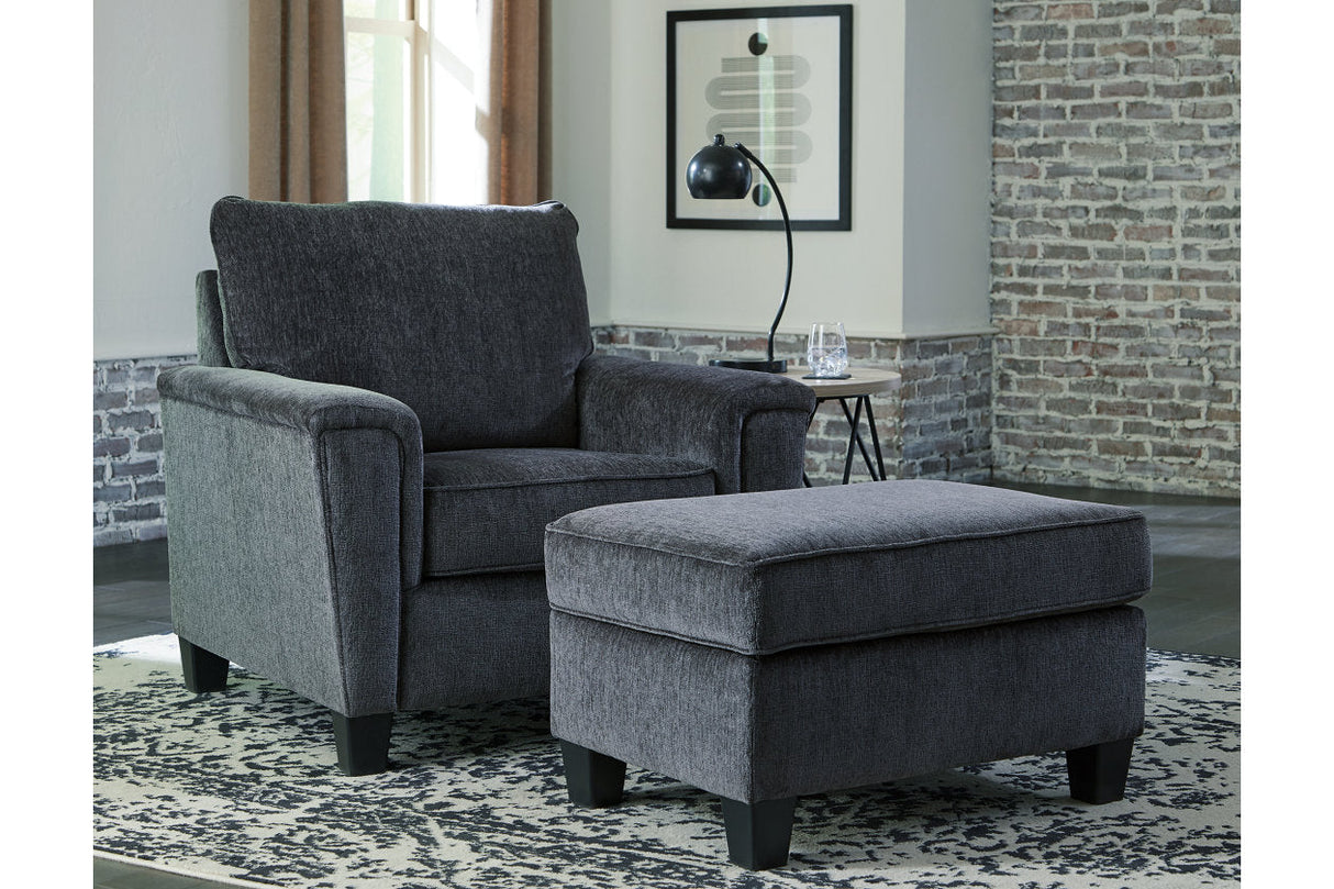 Abinger Smoke Chair and Ottoman