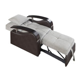 Hybrid Chair with Pull-out Bed and Click Motion Back by Homelegance at Eve Furniture
