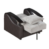 Hybrid Chair with Pull-out Bed and Click Motion Back by Homelegance at Eve Furniture