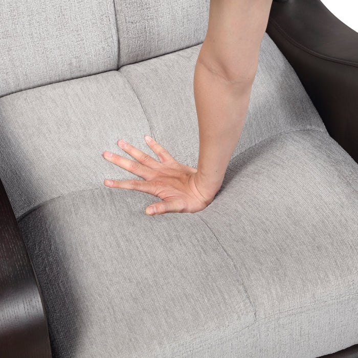 Hybrid Sofa with Pull-out Bed and Click Motion Back by Homelegance at Eve Furniture