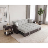 Hybrid Sofa with Pull-out Bed and Click Motion Back by Homelegance at Eve Furniture