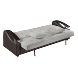 Hybrid Sofa with Pull-out Bed and Click Motion Back by Homelegance at Eve Furniture