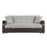 Hybrid Sofa with Pull-out Bed and Click Motion Back by Homelegance at Eve Furniture