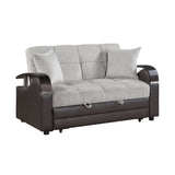 Hybrid 2pc Set: Sofa, Love by Homelegance at Eve Furniture