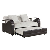 Hybrid Beige 2pc Set: Sofa, Love by Homelegance at Eve Furniture