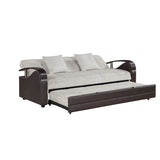 Hybrid Beige 2pc Set: Sofa, Love by Homelegance at Eve Furniture