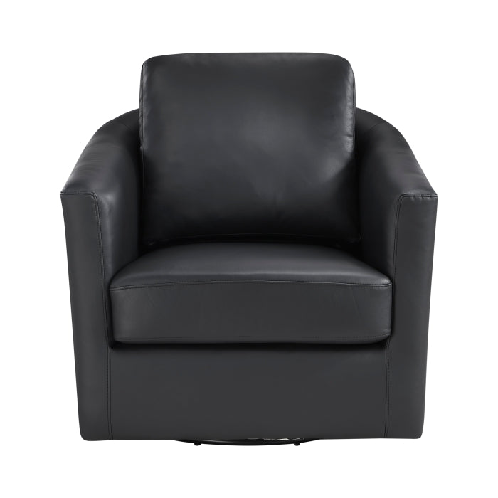 Vantage Black Swivel Chair by Homelegance at Eve Furniture