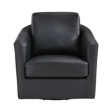 Vantage Black Swivel Chair by Homelegance at Eve Furniture