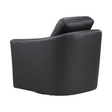 Vantage Black Swivel Chair by Homelegance at Eve Furniture