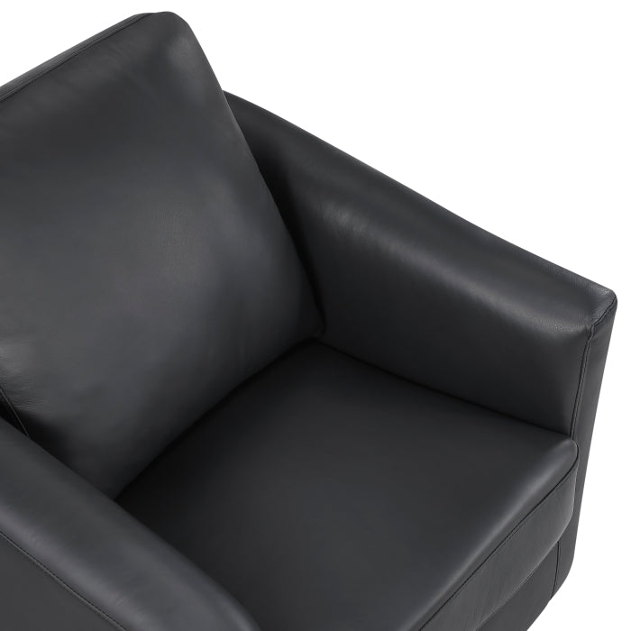 Vantage Black Swivel Chair by Homelegance at Eve Furniture