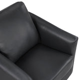 Vantage Black Swivel Chair by Homelegance at Eve Furniture