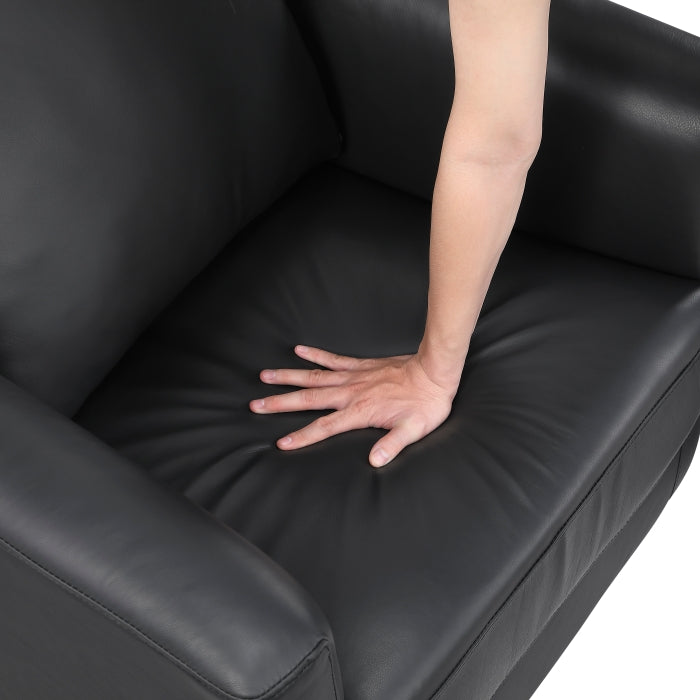 Vantage Black Swivel Chair by Homelegance at Eve Furniture