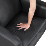 Vantage Black Swivel Chair by Homelegance at Eve Furniture