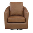 Vantage Dark Brown Swivel Chair by Homelegance at Eve Furniture