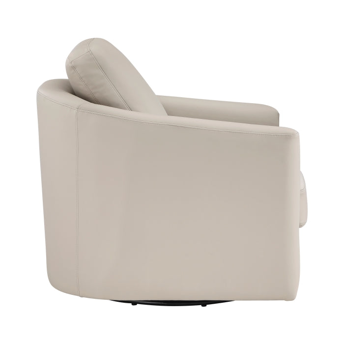 Vantage Dark Brown Swivel Chair by Homelegance at Eve Furniture