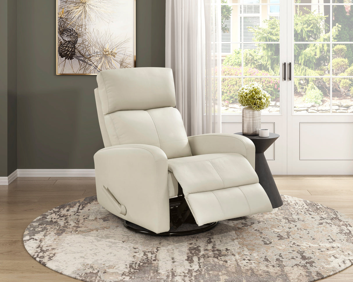 Sorrento Beige Swivel Glider Reclining Chair