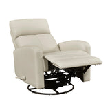 Sorrento Beige Swivel Glider Reclining Chair
