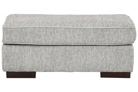 Mercado Pewter Ottoman