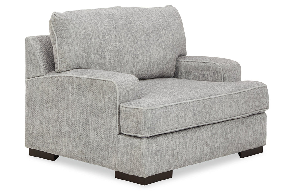 Mercado Pewter Sofa and Chair