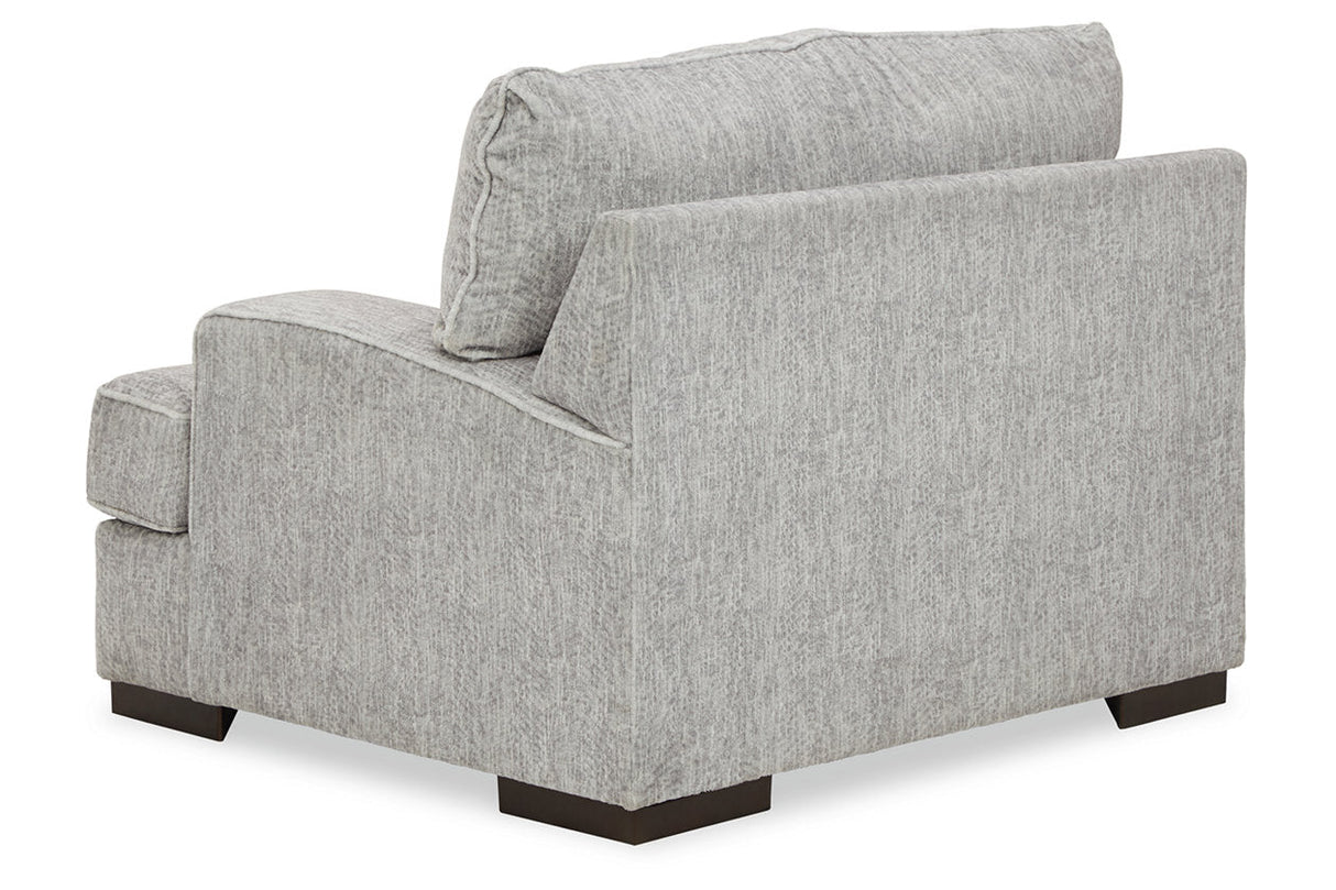 Mercado Pewter Sofa and Chair