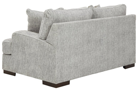 Mercado Pewter Loveseat