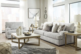 Mercado Pewter Sofa and Chair