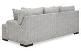 Mercado Pewter Sofa and Chair