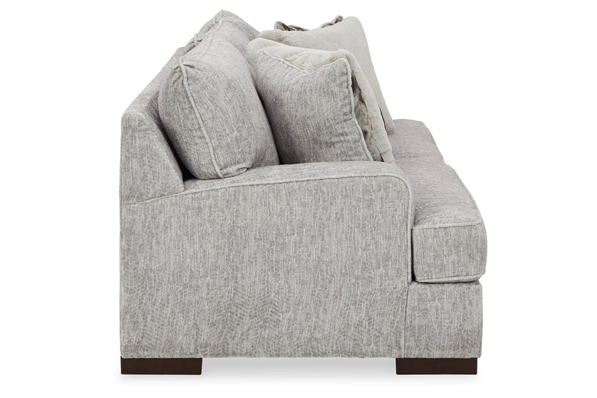 Mercado Pewter Sofa, Oversized Chair and Ottoman