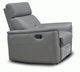 8501 Dark Grey w/Manual Recliner by ESF Furniture at Eve Furniture