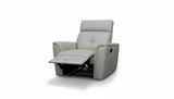 8501 Light Grey Chair w/Manual Recliner by ESF Furniture at Eve Furniture