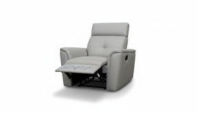 8501 Light Grey Chair w/Manual Recliner by ESF Furniture at Eve Furniture
