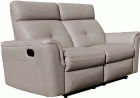8501 Light Grey Loveseat w/Manual Recliners by ESF Furniture at Eve Furniture