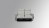 8501 Light Grey Loveseat w/Manual Recliners by ESF Furniture at Eve Furniture