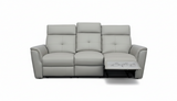 8501 Light Grey Sofa w/Manual Recliners by ESF Furniture at Eve Furniture