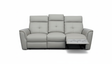 8501 Light Grey Sofa w/Manual Recliners by ESF Furniture at Eve Furniture
