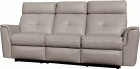 8501 Light Grey w/Manual Recliners by ESF Furniture at Eve Furniture