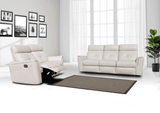 8501 White w/Manual Recliners by ESF Furniture at Eve Furniture