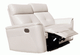 8501 White w/Manual Recliners by ESF Furniture at Eve Furniture