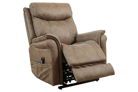 Lorreze Driftwood Power Lift Recliner