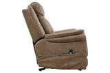 Lorreze Driftwood Power Lift Recliner