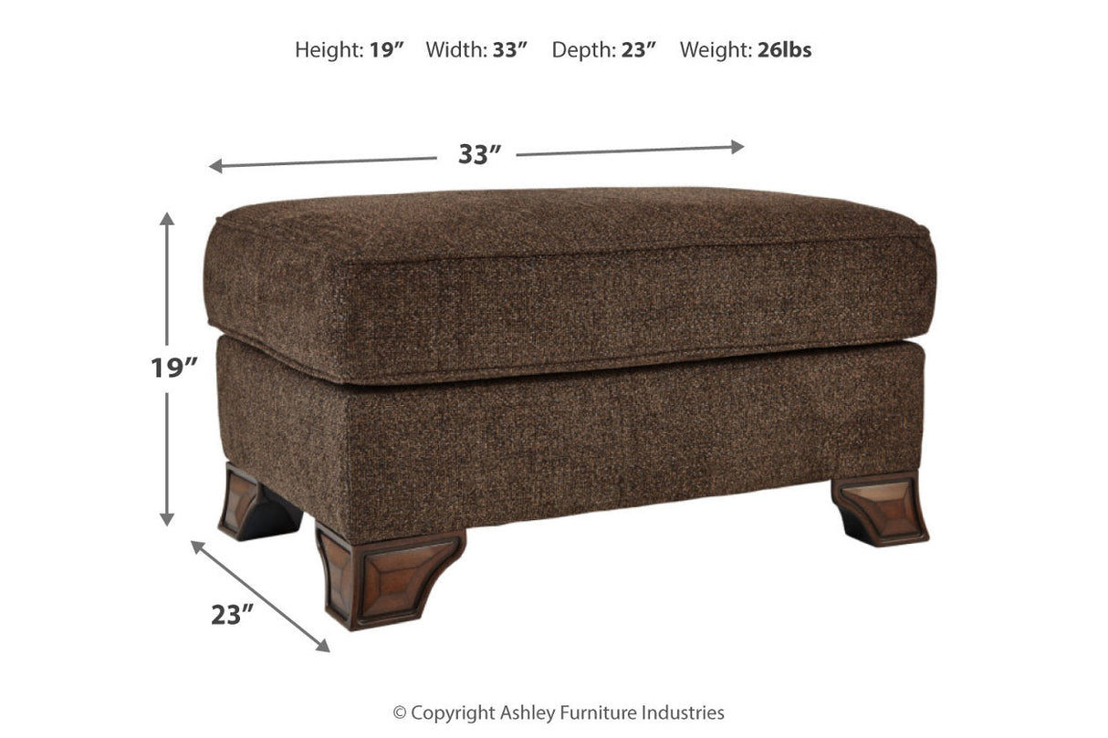 Miltonwood Teak Ottoman